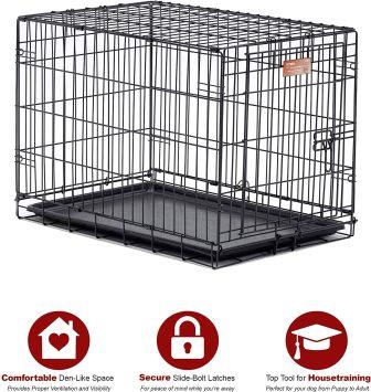 MidWest-Homes-for-Pets-Dog-Crate-iCrate-Single-Door-Double-Door-Folding-Metal-Dog-Crates-Fully-Equipped