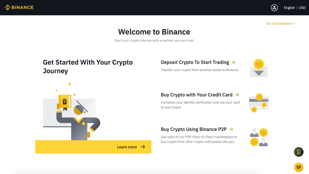 registered on Binance.