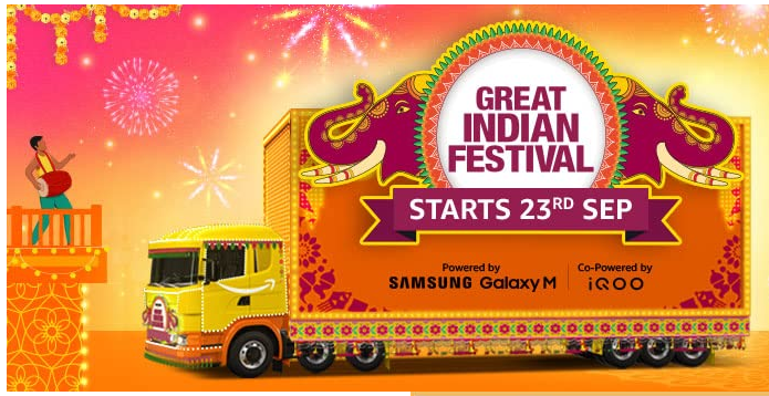 Amazon : Great Indian Festival.